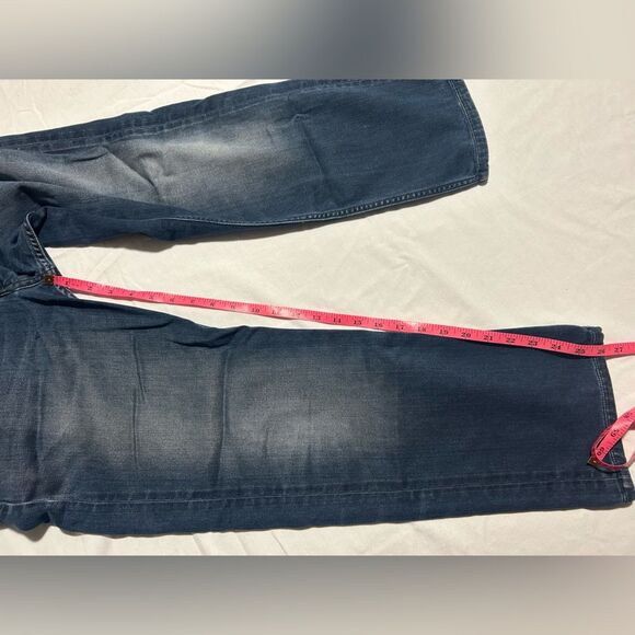 Diesel Jeans Larkee 31x32 Blue Denim Regular Fit Straight Leg Mens Jeans - Picture 15 of 16